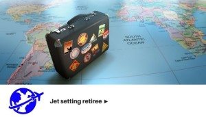 Jet Setting Retiree