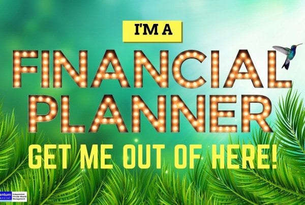 I'm a financial planner get me out of here